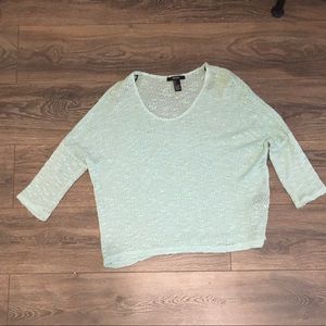 Knitted, lightweight top.